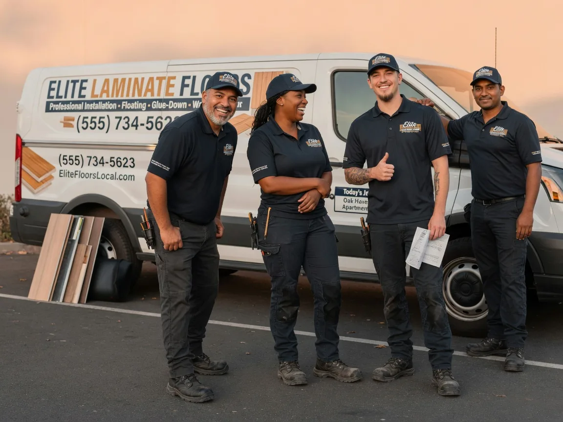 Laminate flooring installation company in Noble, IL